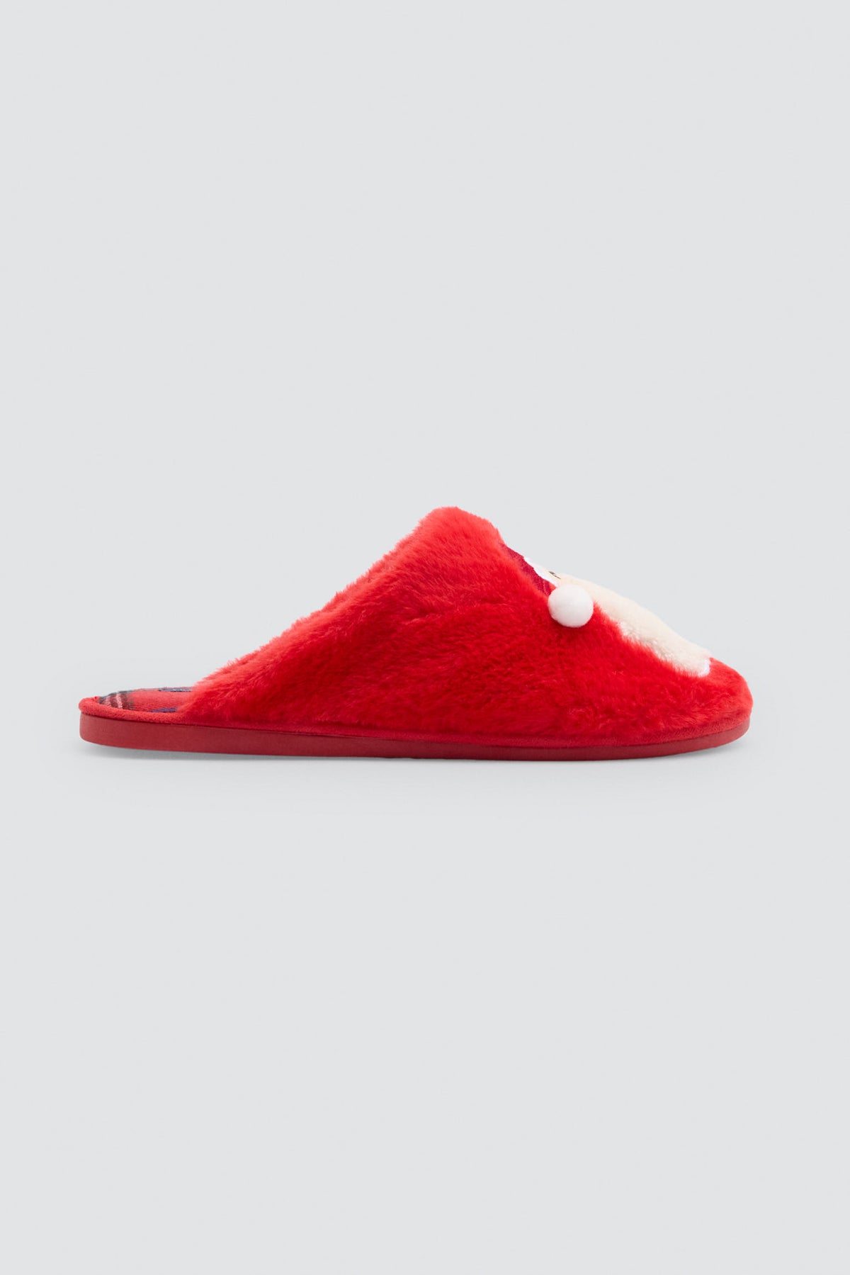 Chaussons de Noël homme motif Père Noël