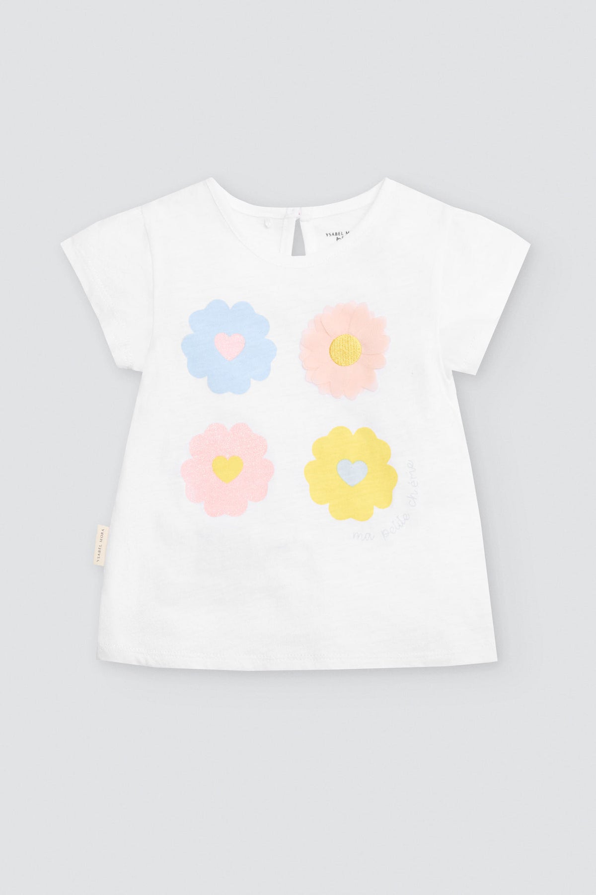 Conjunto bebé 3 piezas estampado floral - Ysabel Mora