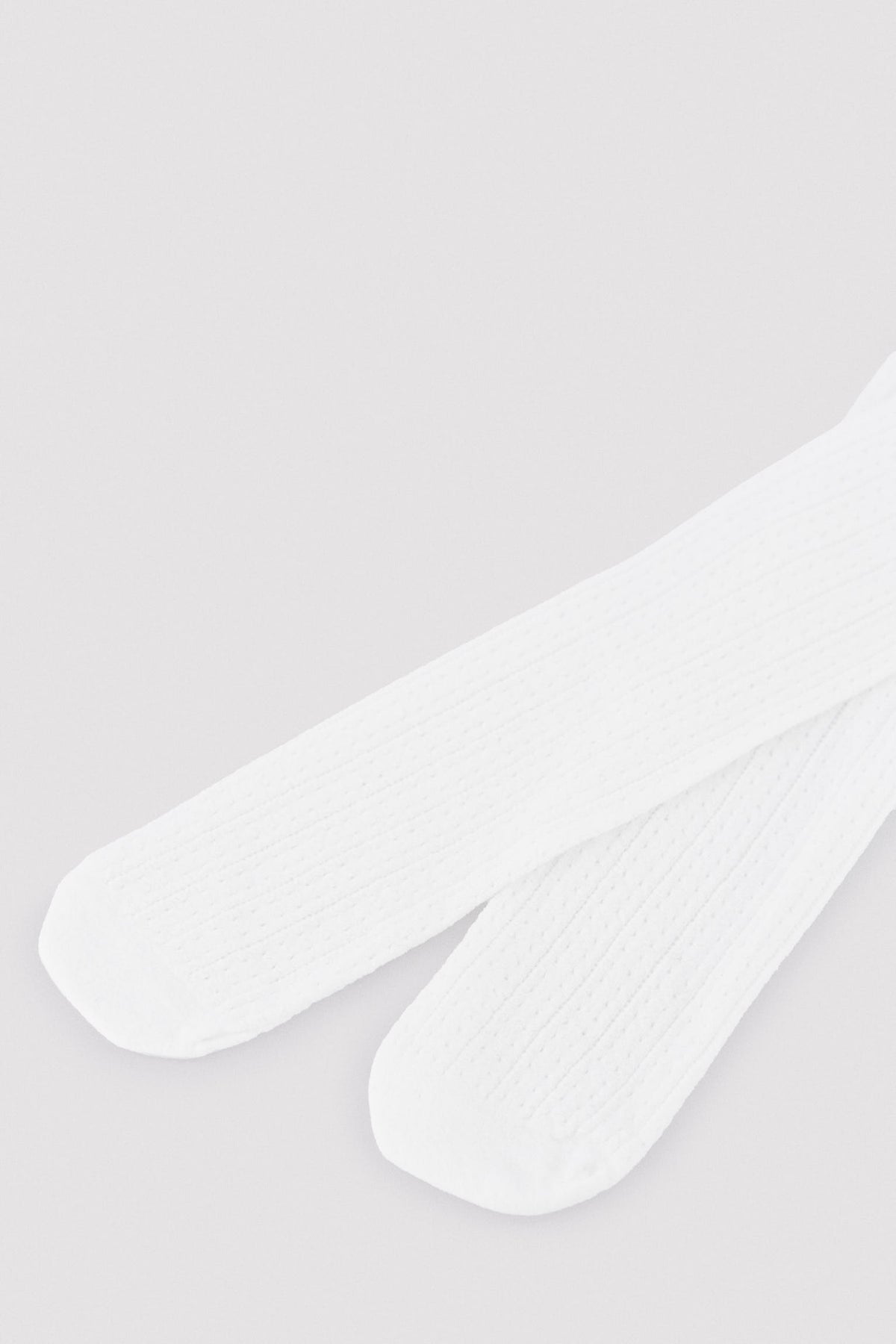 Panty infantil calado blanco - Ysabel Mora