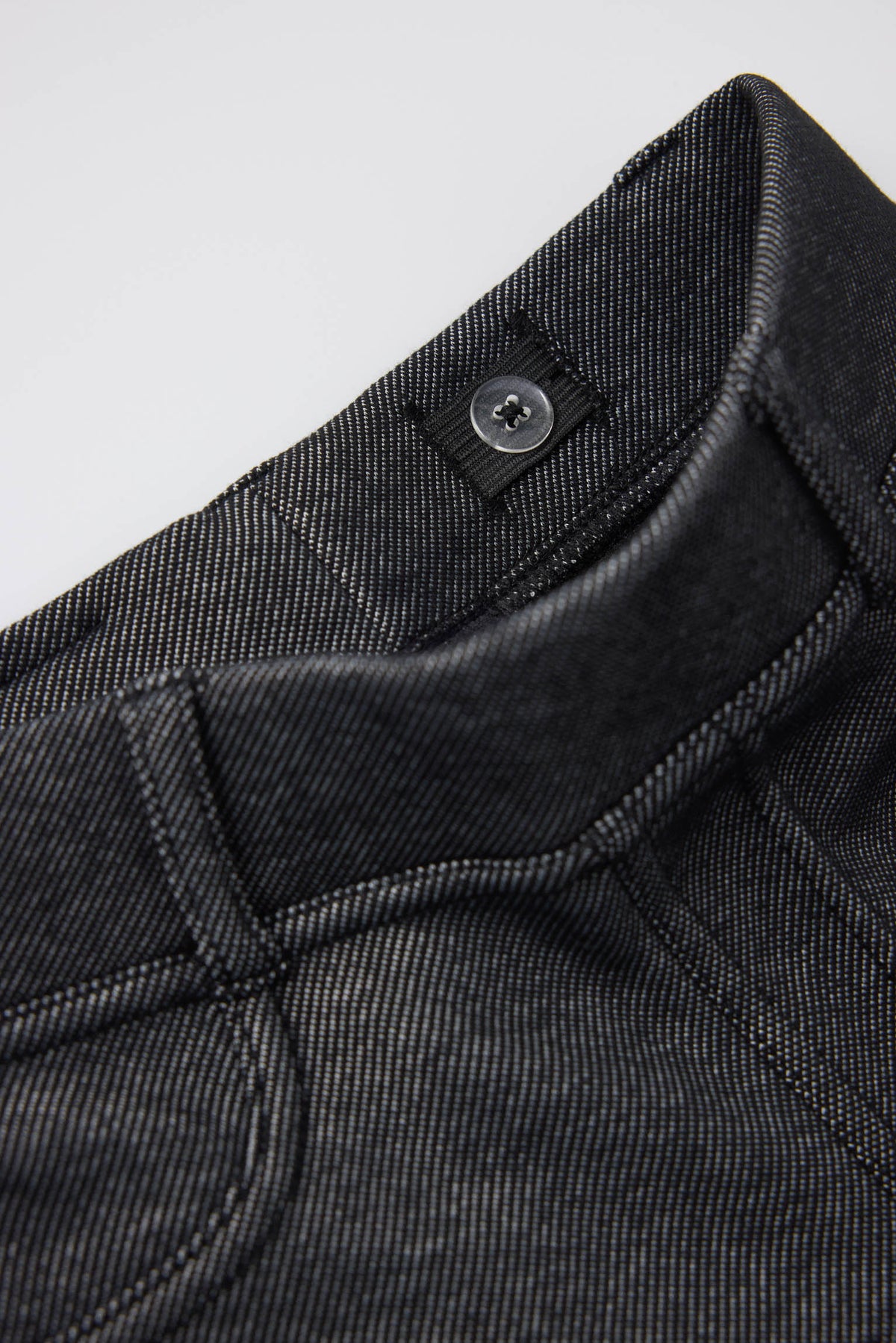 THERMIQUE Legging fille noir molletonné effet denim