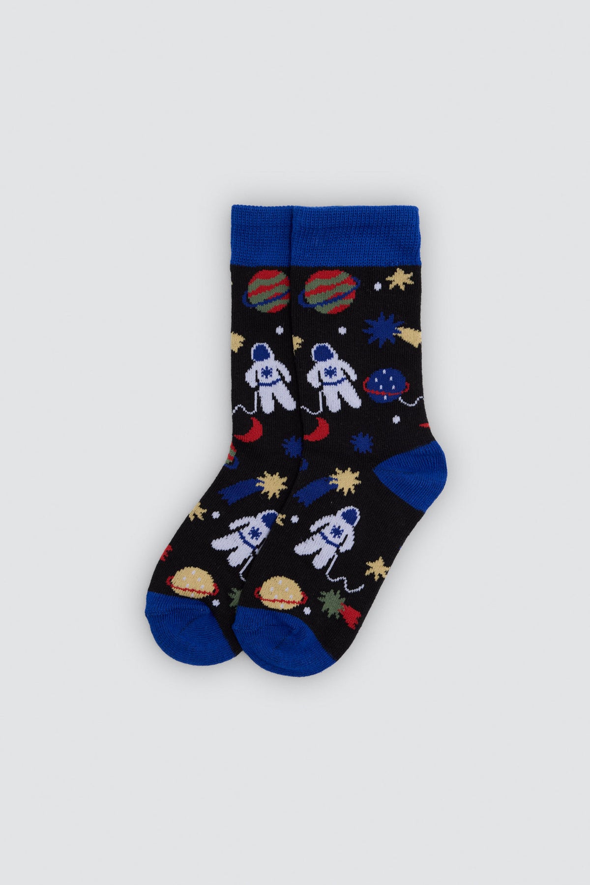 Lot de 4 chaussettes imprimé astronautes