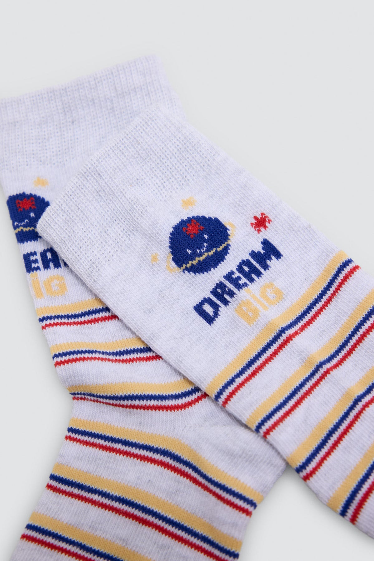 Lot de 4 chaussettes imprimé astronautes
