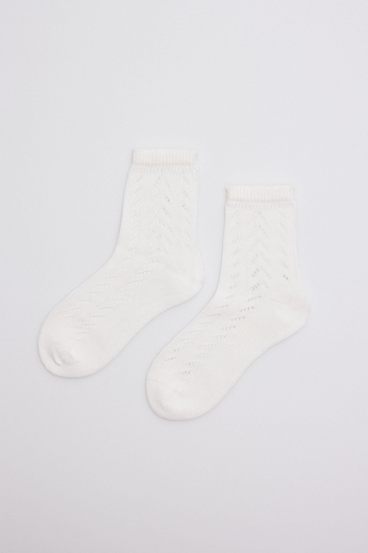 52344 1 calcetin infantil calado - Blanco