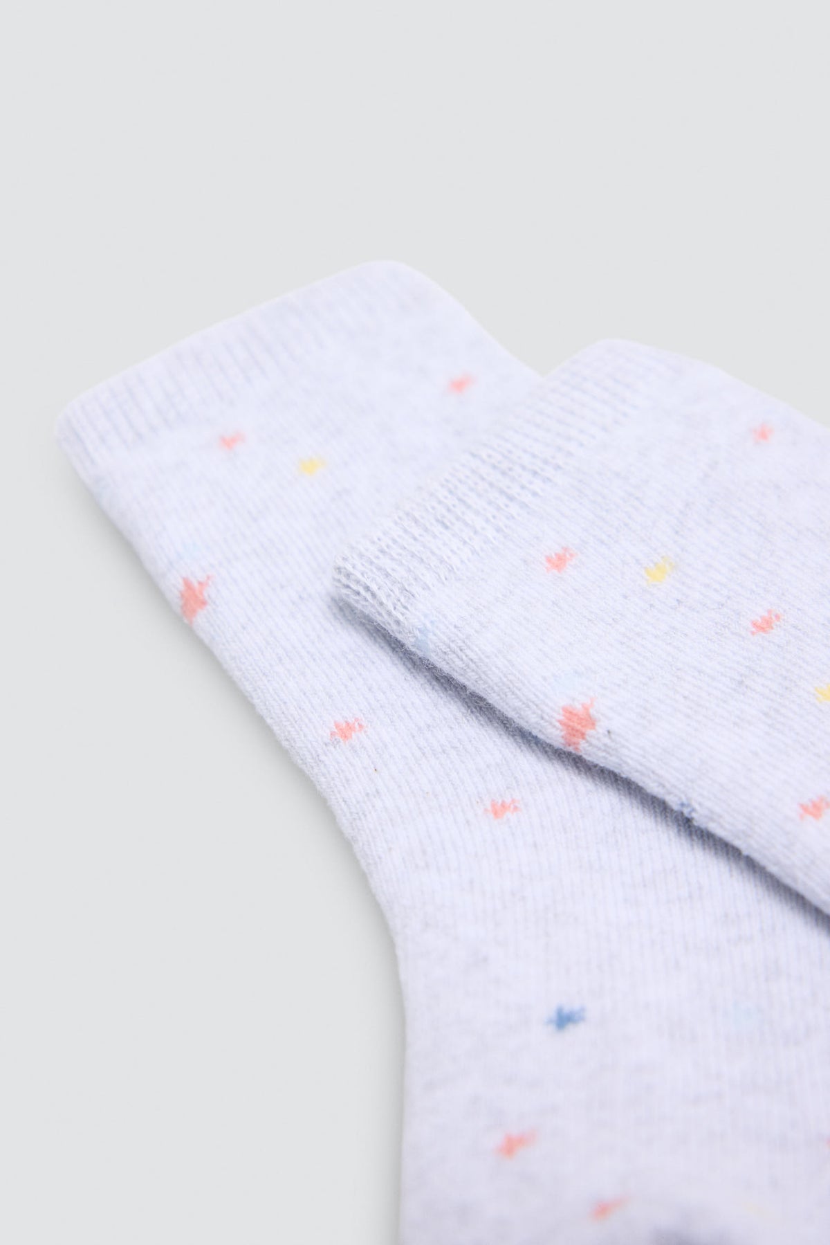 Lot de 4 chaussettes thermiques bébé imprimé lunes et étoiles