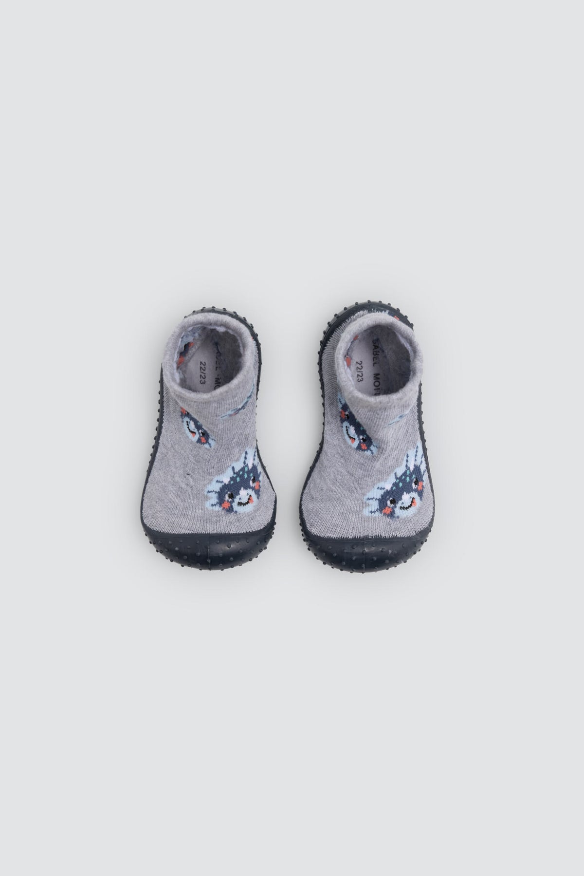 Chaussettes-chaussons bébé garçon imprimé dinosaures