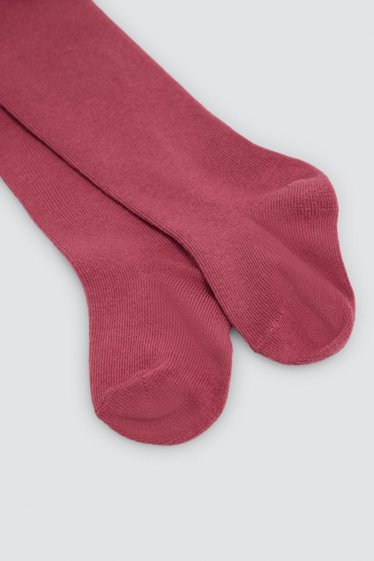 Collant classique bébé rose framboise