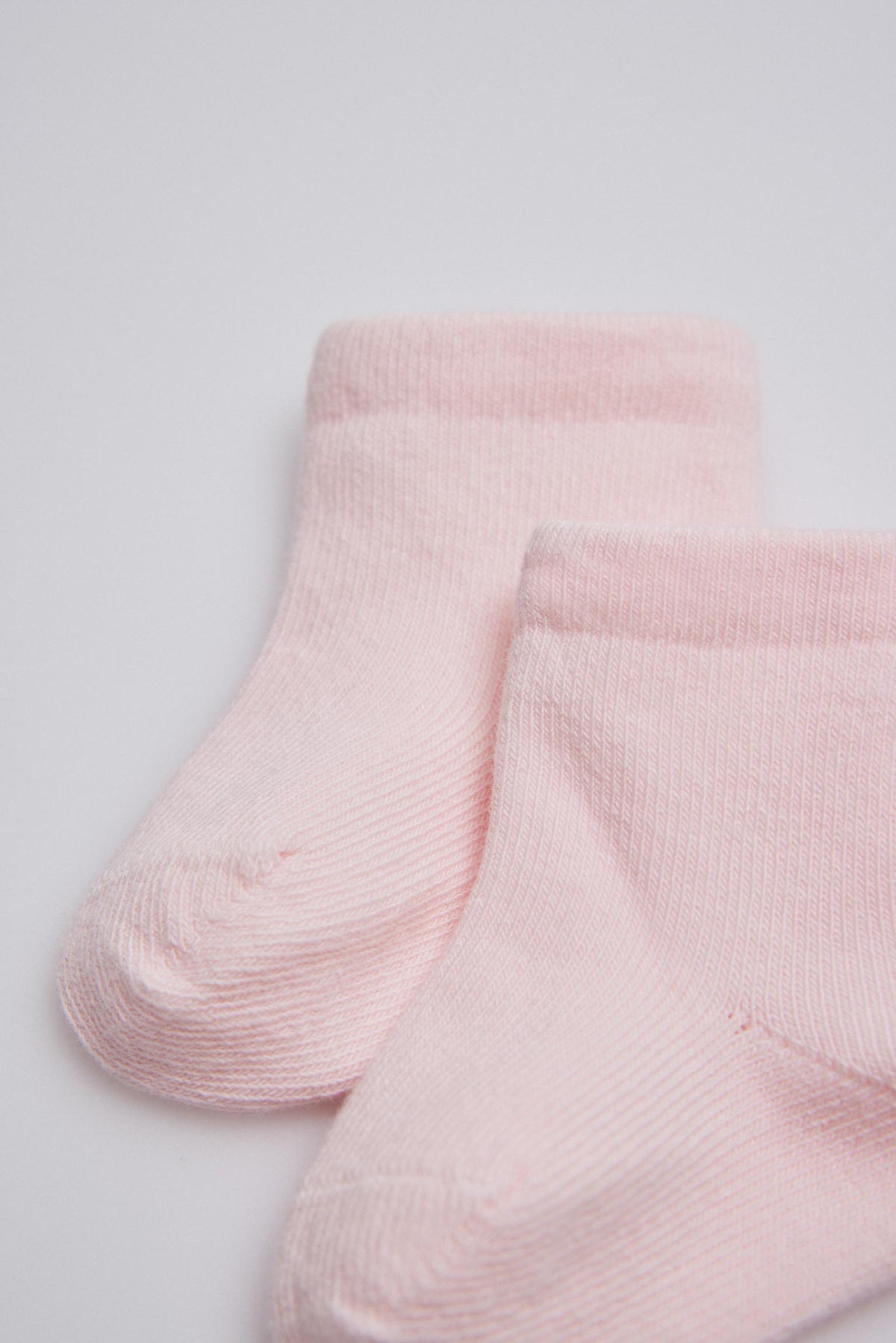 62684 2 calcetin recien nacido - Rosa