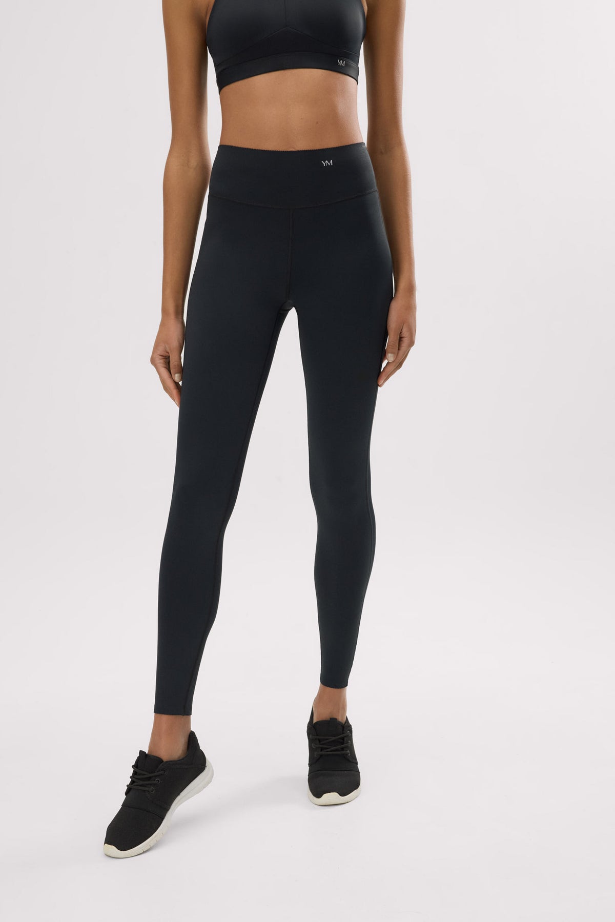 Leggings deportivos Compressive efecto push-up negro - Ysabel Mora