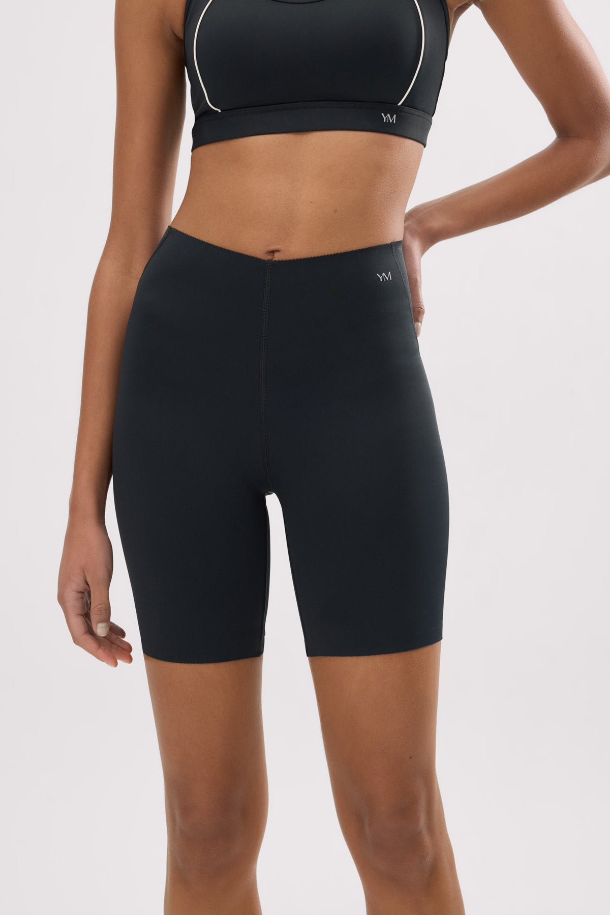 Leggings deportivos Compressive biker negro - Ysabel Mora