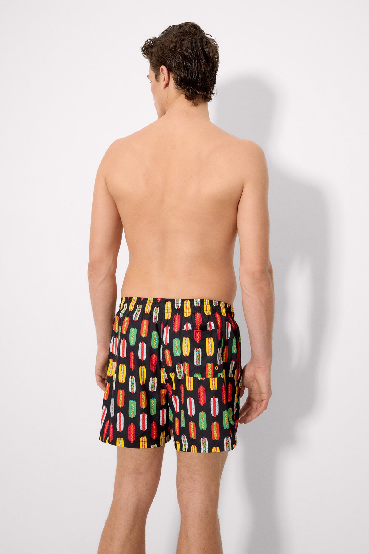 Bañador medio estampado hot dog multicolor Sockarrats - Ysabel Mora