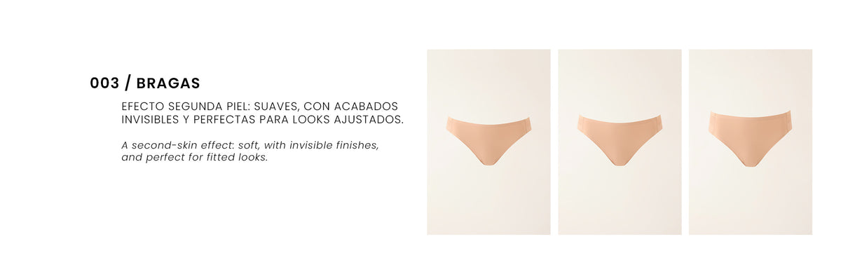 Bragas nomarks Paula Echevarría x Ysabel Mora