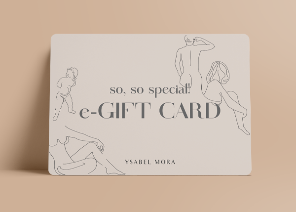 Tarjeta regalo electrónica - Ysabel Mora